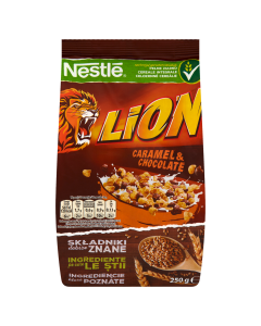 Nestlé Lion Płatki śniadaniowe 250 g