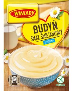 Winiary Budyń smak śmietankowy z cukrem 60 g