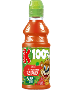 Kubuś Sok 100 % jabłko marchew truskawka 300 ml