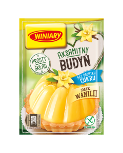 Winiary Budyń bez dodatku cukru smak waniliowy 35 g