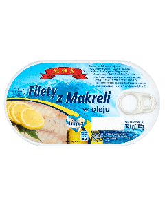 MK Filety z makreli w oleju 170 g
